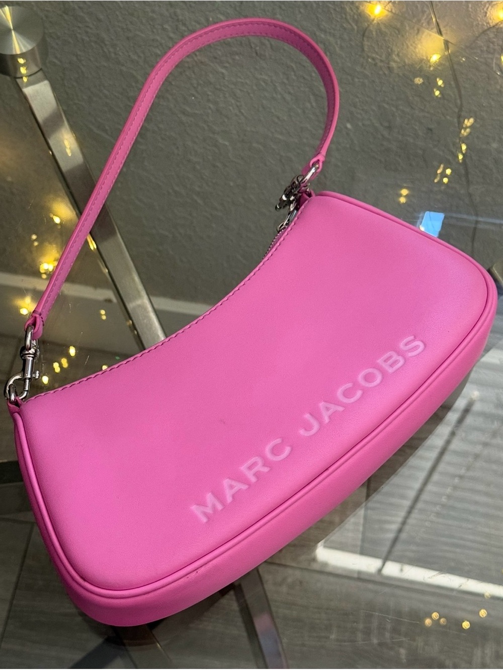 Marc Jacobs Pink Star-Accent Mini Shoulder Bag - Picture 1 of 3